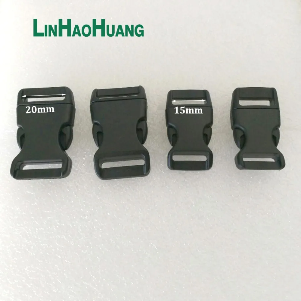 50pcs 15mm 20mm plastic POM buckles contoured paracord buckles side release buckes for backpack accessories
50pcs 15mm 20mm plastic POM buckles contoured paracord buckles side release buckes for backpack accessories
