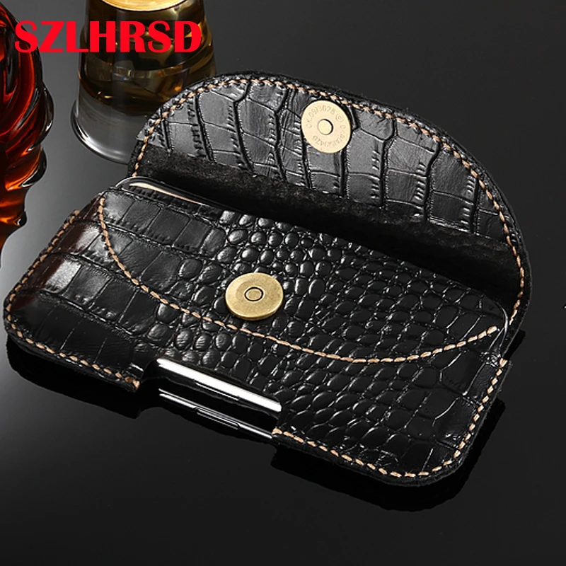 High quality Handmade 100% Genuine Leather Men's Waist Bag Outdoor Bag for Sony Xperia XA2 Plus Case Cover Phone Bag
High quality Handmade 100% Genuine Leather Men's Waist Bag Outdoor Bag for Sony Xperia XA2 Plus Case Cover Phone Bag