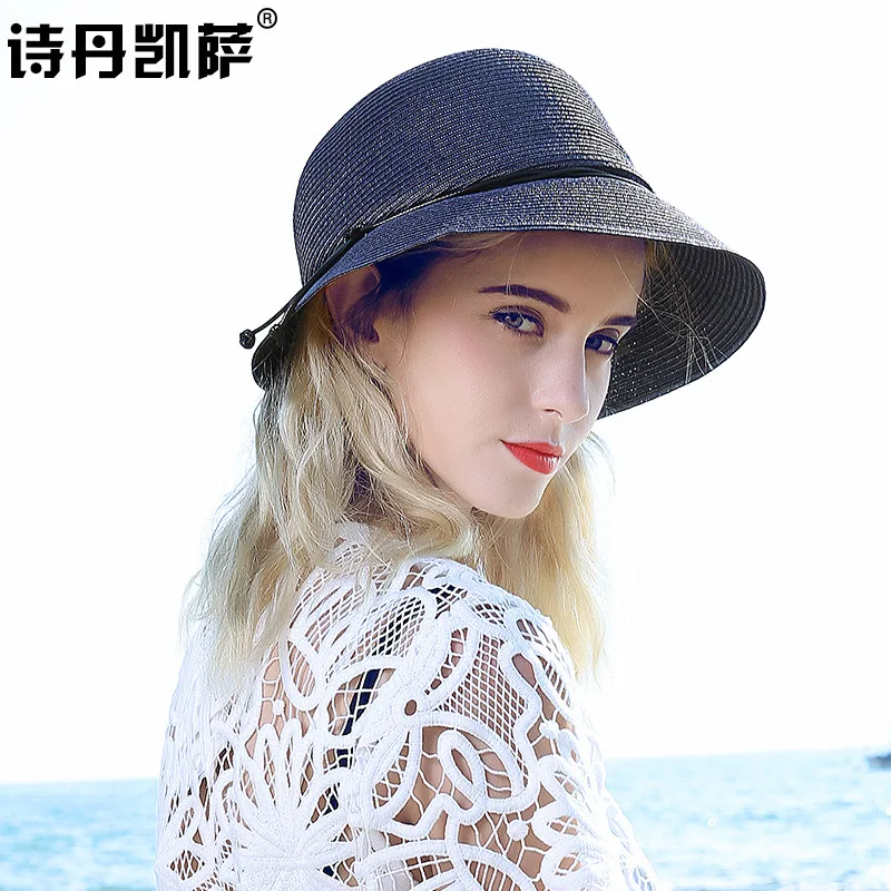 Lady Stitching Fashion Straw Hats Beach Sun Hat Students Foldble Dome Straw Caps Spring Summer Sun Hat Adjust A125
Lady Stitching Fashion Straw Hats Beach Sun Hat Students Foldble Dome Straw Caps Spring Summer Sun Hat Adjust A125
