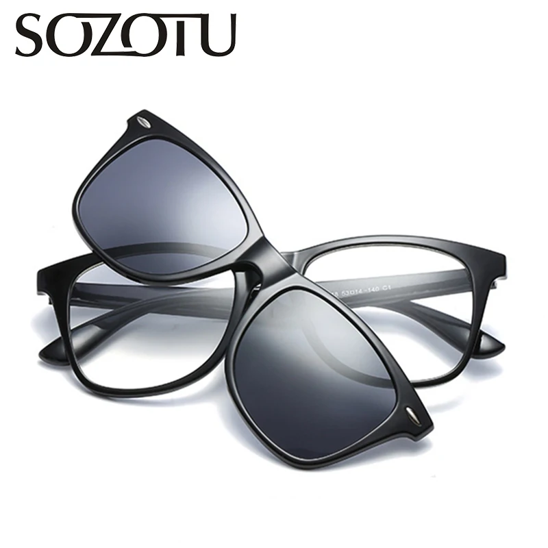 Optical Eyeglasses Frame Men Women Fashion Clip On Magnets Polarized Sunglasses Myopia Glasses Spectacle Frame For Male YQ134
Optical Eyeglasses Frame Men Women Fashion Clip On Magnets Polarized Sunglasses Myopia Glasses Spectacle Frame For Male YQ134