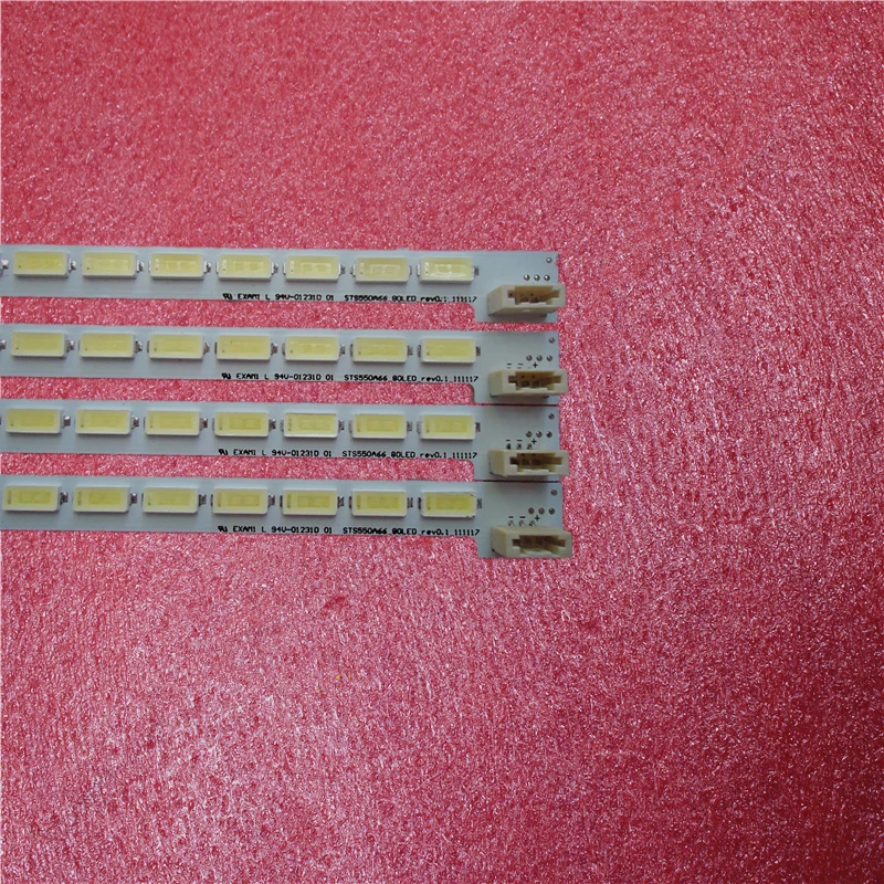 New 10 PCS/lot 80LED 676mm 3 Pin LED backlight strip for LJ64-03515A STS550A66-80LED-rev0.1 LTA550HQ20 LTA550HQ22 LED55X5000DE
New 10 PCS/lot 80LED 676mm 3 Pin LED backlight strip for LJ64-03515A STS550A66-80LED-rev0.1 LTA550HQ20 LTA550HQ22 LED55X5000DE