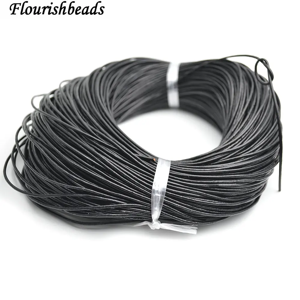 Black / Coffee Color Real Leather Cord Thread Jewelry Making Supplies 1mm 1.5mm 2.0mm Thickness
Black / Coffee Color Real Leather Cord Thread Jewelry Making Supplies 1mm 1.5mm 2.0mm Thickness