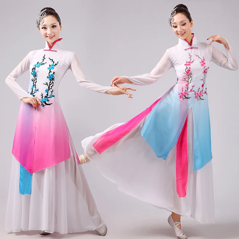 New Arrival Women Chinese National Dancing Costume Female Yangko Dancing Dress Umbrella Dance Stage Performance Dancer Wear 16
New Arrival Women Chinese National Dancing Costume Female Yangko Dancing Dress Umbrella Dance Stage Performance Dancer Wear 16