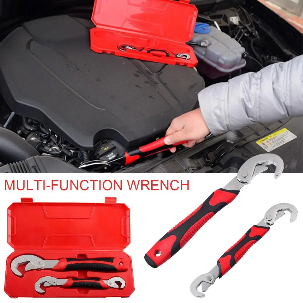 Mirror Universal Multi - Function Hand Wrench Universal Pipe Wrench Tool Adjustable Hook Quick Tightening Torque Wrench Set
Mirror Universal Multi - Function Hand Wrench Universal Pipe Wrench Tool Adjustable Hook Quick Tightening Torque Wrench Set