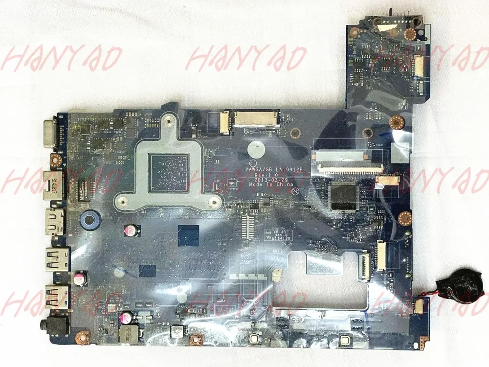 for lenovo g505 laptop motherboard ddr3 A6 cpu la-9912p Free Shipping 100% test ok
for lenovo g505 laptop motherboard ddr3 A6 cpu la-9912p Free Shipping 100% test ok