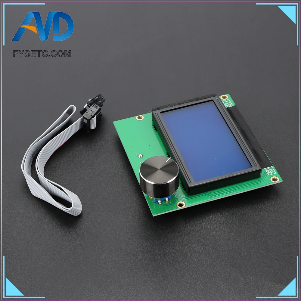 3D Printer Parts Controller RAMPS 1.4 LCD 12864 Display Control Panel Blue Screen For Ender-3 3D Printer
3D Printer Parts Controller RAMPS 1.4 LCD 12864 Display Control Panel Blue Screen For Ender-3 3D Printer
