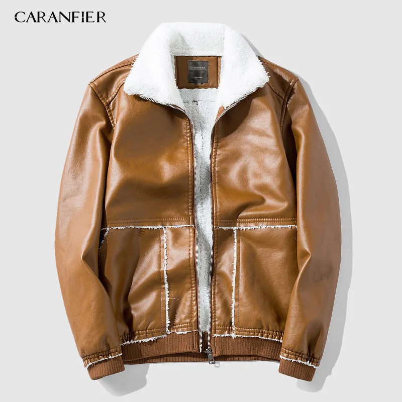 Мужские кожаные куртки CARANFIER, авиаторы из меха ягненка, мужские пальто высокого качества, брендовые модные зимние теплые пальто с меховой по...
Мужские кожаные куртки CARANFIER, авиаторы из меха ягненка, мужские пальто высокого качества, брендовые модные зимние теплые пальто с меховой по...
