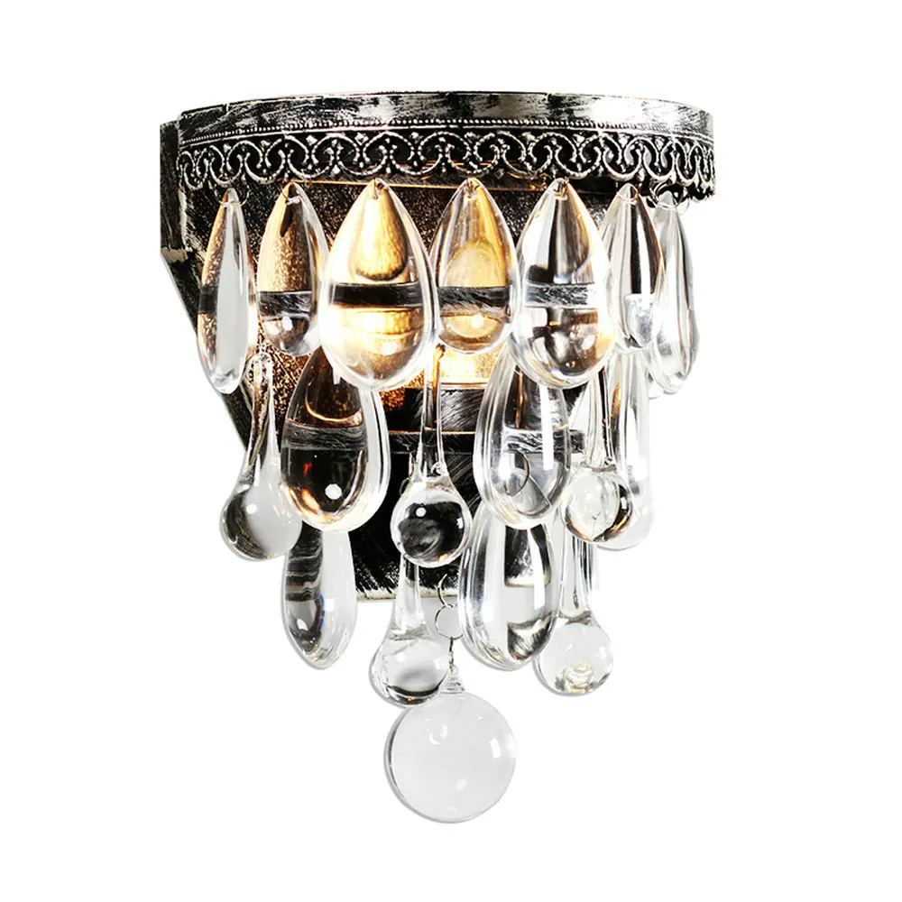 Crystal Wall Lamp Vintage Luxury Crystal Wall Light E14 Sconce Wall lights LED Bar Light Flexible Light Fixtures
Crystal Wall Lamp Vintage Luxury Crystal Wall Light E14 Sconce Wall lights LED Bar Light Flexible Light Fixtures