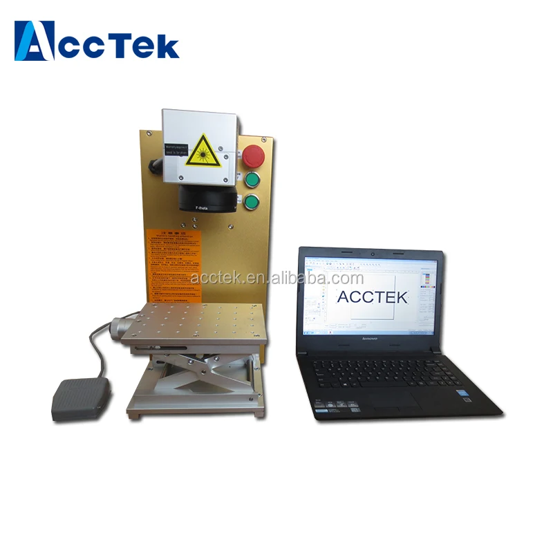 AccTek high precision 20w 30w 3d fiber laser marking machine for metal and nonmetal
AccTek high precision 20w 30w 3d fiber laser marking machine for metal and nonmetal
