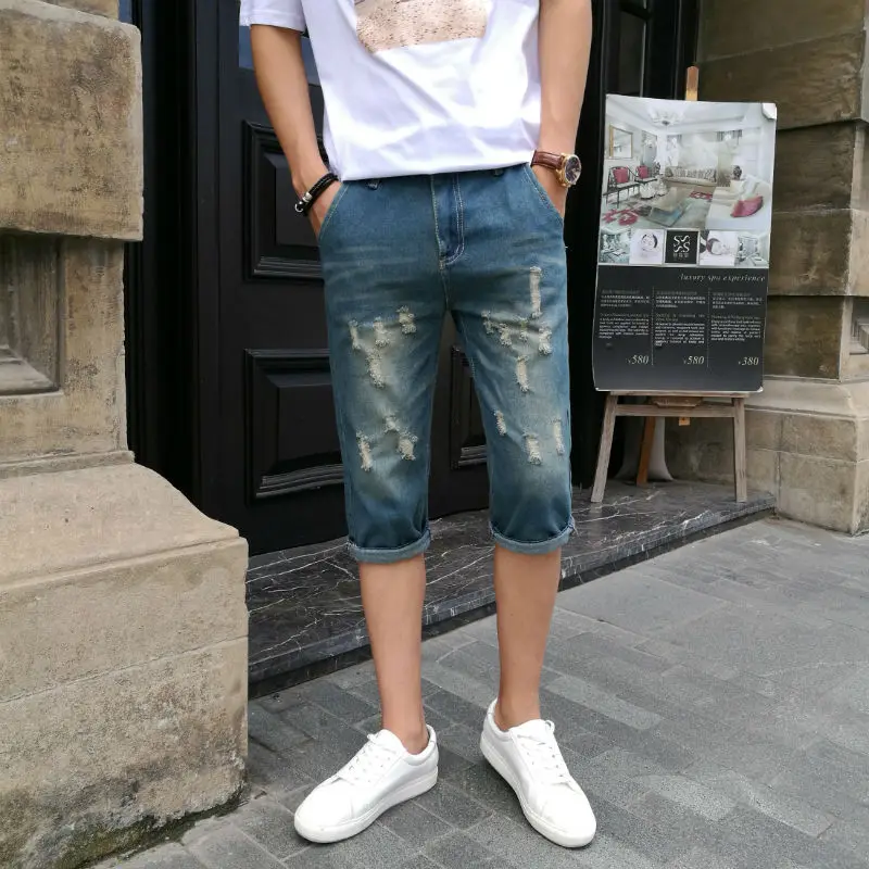 Original summer jeans short men shorts male new men's hole denim shorts retro cowboy short homme ete
Original summer jeans short men shorts male new men's hole denim shorts retro cowboy short homme ete
