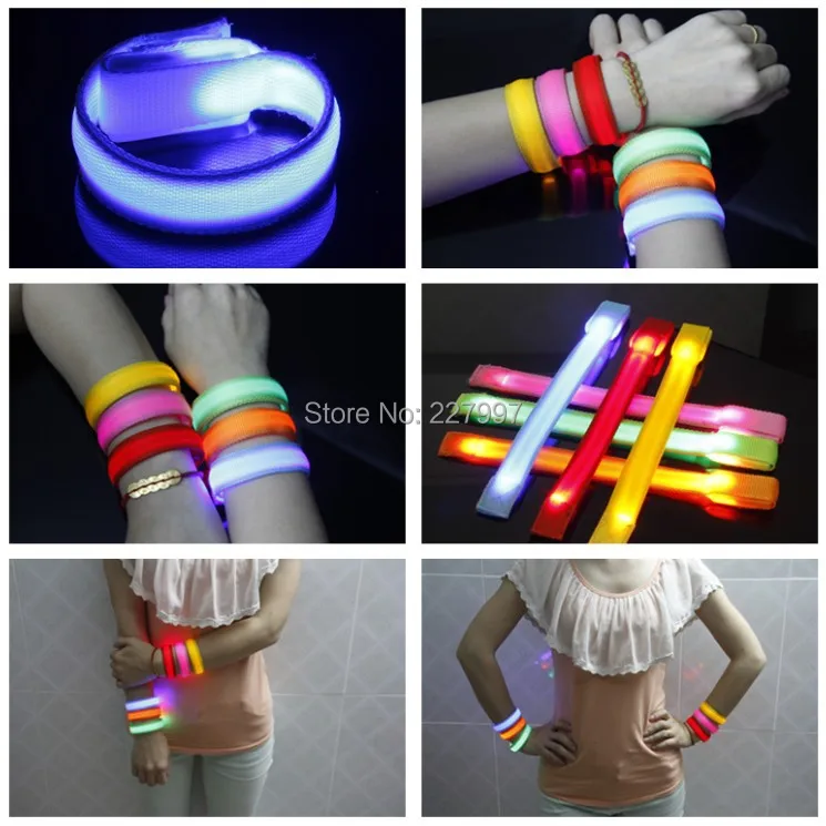 100pcs LED bracelets flashing wrist band for event party decoration glowing bracelet running gear LED lights wrist ring DHL Free
100pcs LED bracelets flashing wrist band for event party decoration glowing bracelet running gear LED lights wrist ring DHL Free