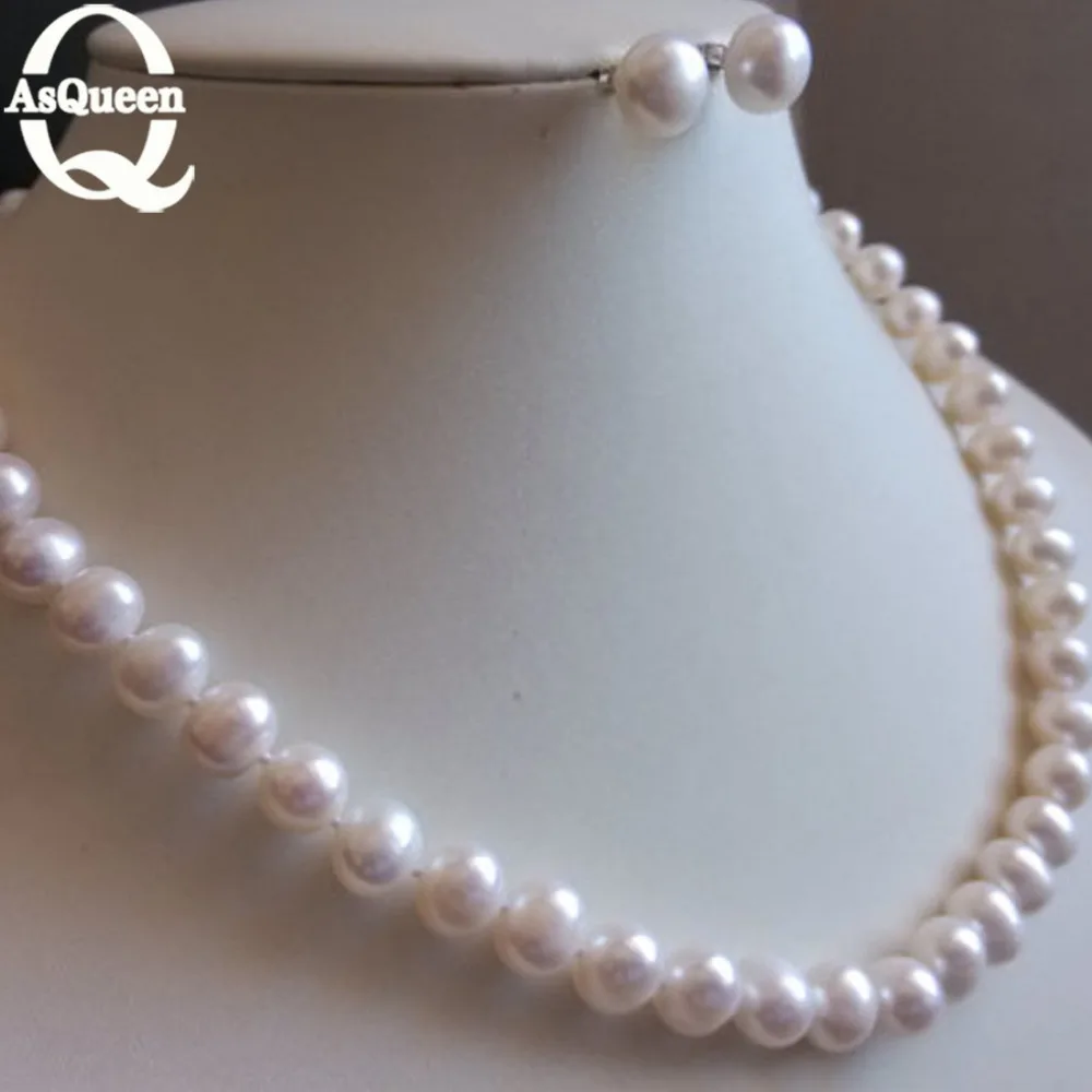 Pearl Jewelry Sets Real Natural Freshwater Pearl Necklace Earrings Necklace 925 Sterling Silver Jewelry For Women Gift
Pearl Jewelry Sets Real Natural Freshwater Pearl Necklace Earrings Necklace 925 Sterling Silver Jewelry For Women Gift