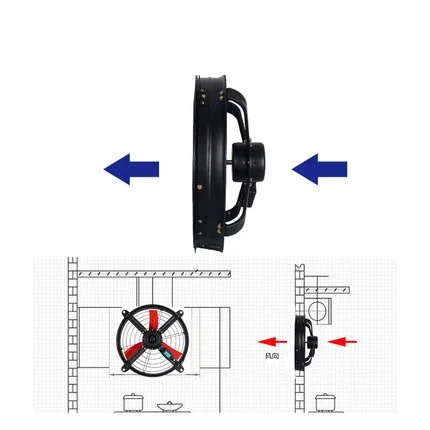 220V 320W High Power Blower 24 inches Circular Industrial Exhaust Fan Exhaust Suction Exhaust Fan Thicker blades
220V 320W High Power Blower 24 inches Circular Industrial Exhaust Fan Exhaust Suction Exhaust Fan Thicker blades