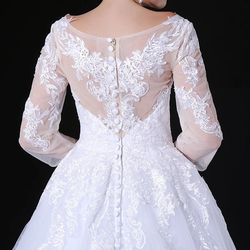 Forevergracedress Cheap Elegant Wedding Dress Gorgeous V Neck Long Sleeves Lace Bridal Gown Plus Size Custom Made
Forevergracedress Cheap Elegant Wedding Dress Gorgeous V Neck Long Sleeves Lace Bridal Gown Plus Size Custom Made