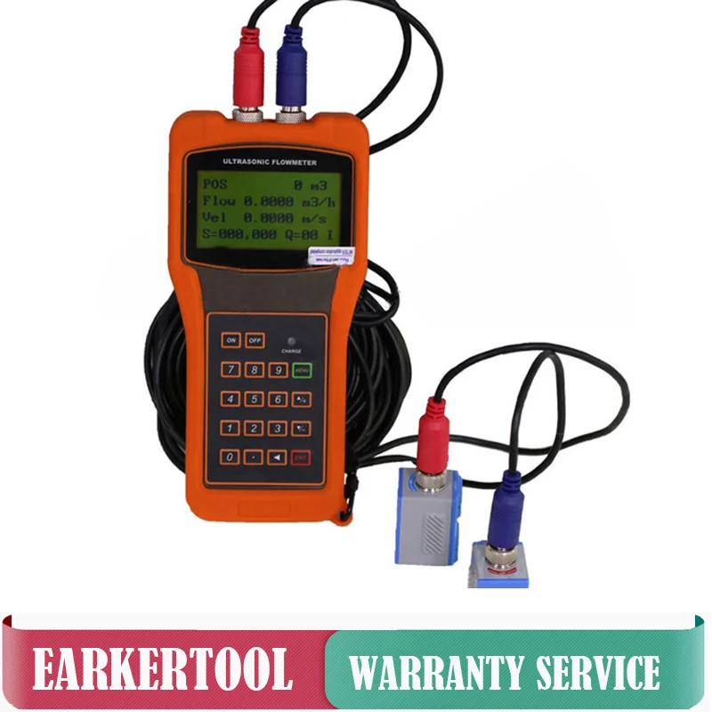 Free Shipping TUF-2000H Ultrasonic Liquid Flow Meter TM-1-HT Transducer (DN50-DN700mm) Portable Flowmeters
Free Shipping TUF-2000H Ultrasonic Liquid Flow Meter TM-1-HT Transducer (DN50-DN700mm) Portable Flowmeters