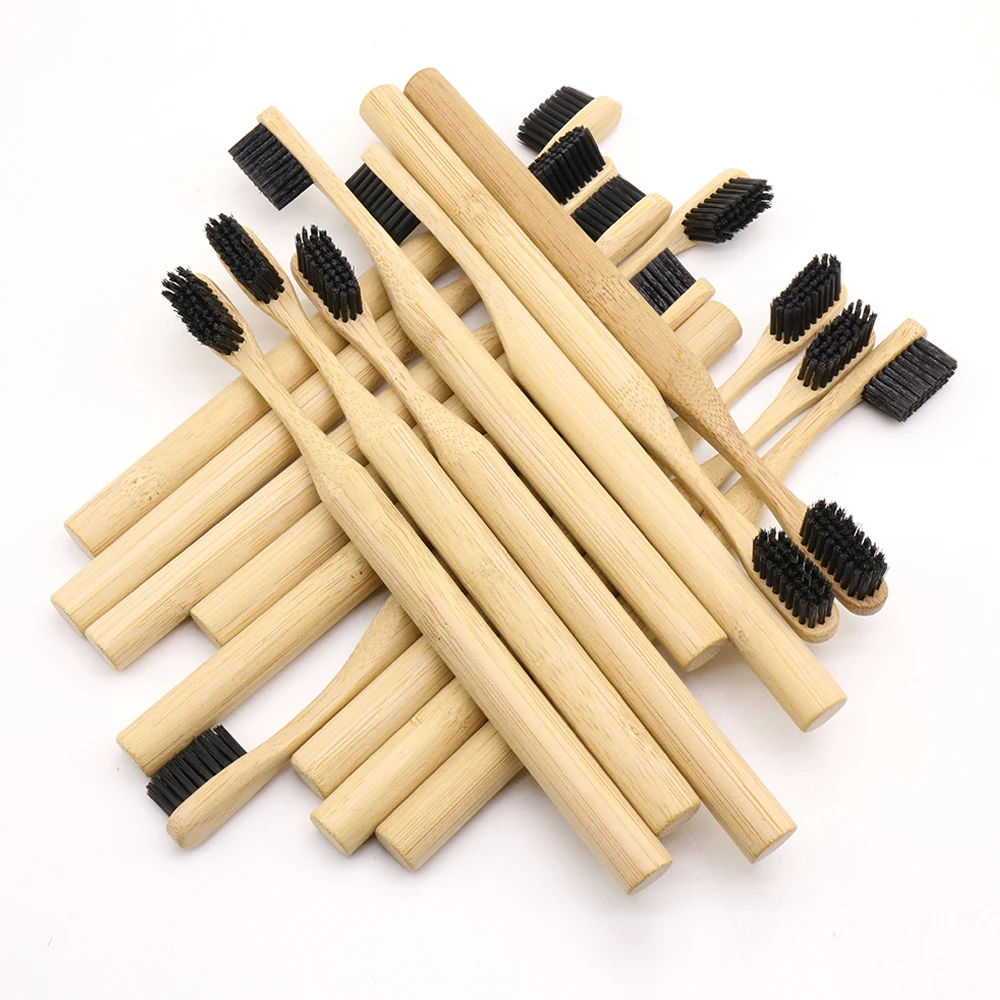 DR.PERFECT 100 PCS/lot Pillar Style Bamboo Toothbrush Wholesale Eco friendly Wooden Bamboo Toothbrush Oral Care Black Head
DR.PERFECT 100 PCS/lot Pillar Style Bamboo Toothbrush Wholesale Eco friendly Wooden Bamboo Toothbrush Oral Care Black Head