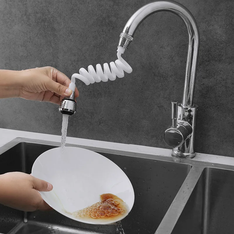 Spiral Retractable Faucet Extender Kitchen Cleaning Dishes Tool For Kitchen Nozzle Filter Tap Adapter Sink Extension Accessories
Spiral Retractable Faucet Extender Kitchen Cleaning Dishes Tool For Kitchen Nozzle Filter Tap Adapter Sink Extension Accessories