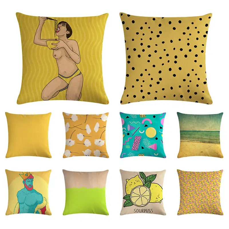 Geometric Nordic Style Abstract Yellow Gray Cushion Cover Printed Short Plush Pillowcases Throw Pillow Case New for Sofa ZY1351
Geometric Nordic Style Abstract Yellow Gray Cushion Cover Printed Short Plush Pillowcases Throw Pillow Case New for Sofa ZY1351