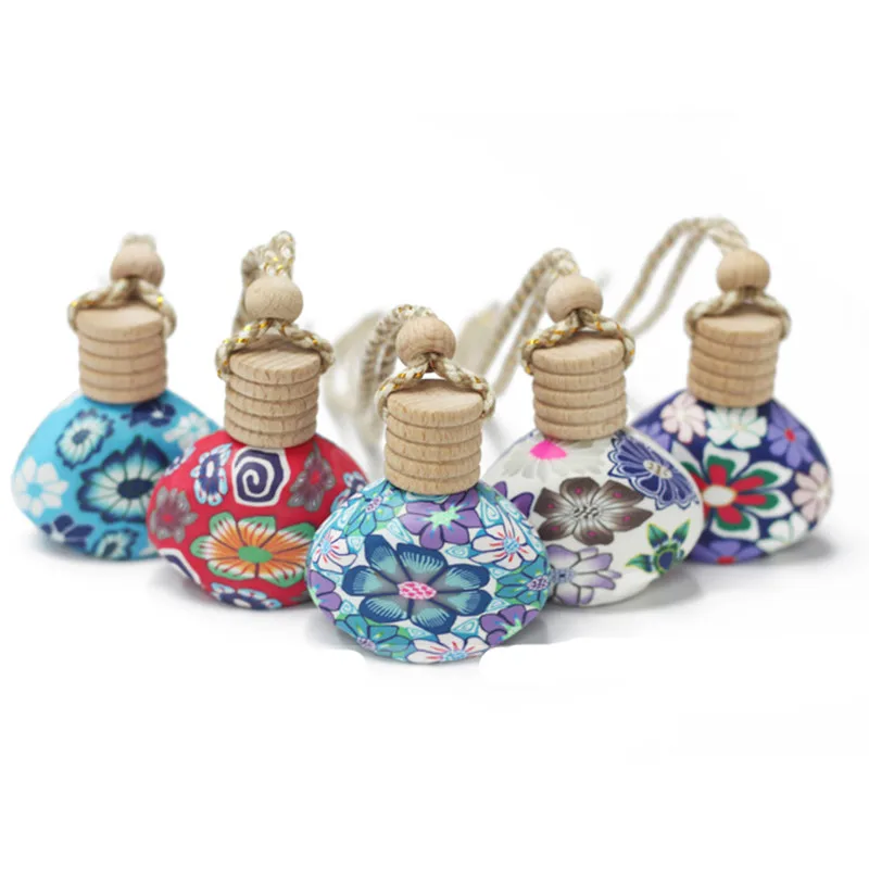 100pcs/lot Car perfume bottles polymer clay Perfume bottles mini empty bottle refillable bottle Car Pendant Personalized Gifts
100pcs/lot Car perfume bottles polymer clay Perfume bottles mini empty bottle refillable bottle Car Pendant Personalized Gifts