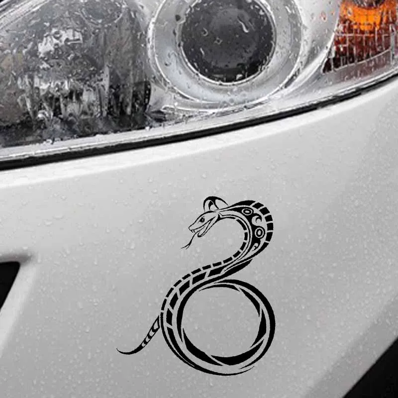 YJZT 12.5CM*14.5CM Delicate Snake Unusually Dazzling Artistic Cool Vinyl Decal Car Sticker Black/Silver C19-1104
YJZT 12.5CM*14.5CM Delicate Snake Unusually Dazzling Artistic Cool Vinyl Decal Car Sticker Black/Silver C19-1104