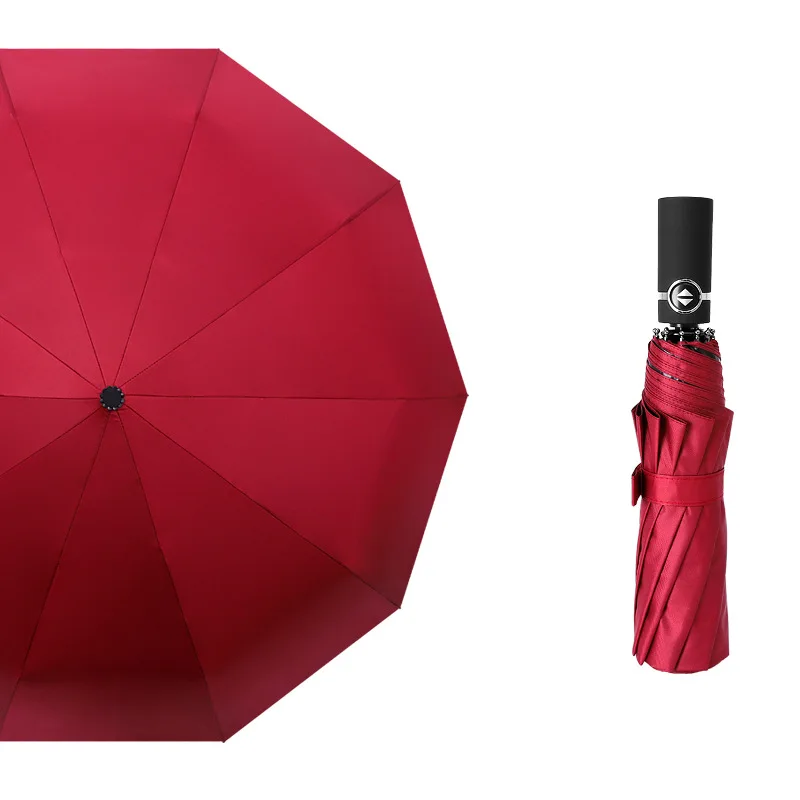 Зонт YADA YD200056 мужской/женский ветрозащитный автоматический складной зонт от