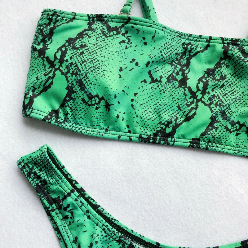 Bikini 2019 Swimwear Women Bandeau Bandage Bikini Padded Pu Leopard Print Bikini Set Brazilian Swimwear Beachwear Swimsuit
Bikini 2019 Swimwear Women Bandeau Bandage Bikini Padded Pu Leopard Print Bikini Set Brazilian Swimwear Beachwear Swimsuit