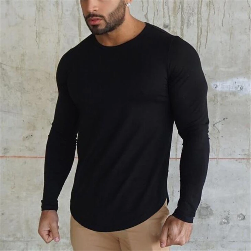 Bodybuilding Long Sleeve Tees Brand Fashion Mens t Shirt 2021 Spring Autumn Slim Longsleeve Fitted T-Shirts Male Tops Leisure
Bodybuilding Long Sleeve Tees Brand Fashion Mens t Shirt 2021 Spring Autumn Slim Longsleeve Fitted T-Shirts Male Tops Leisure