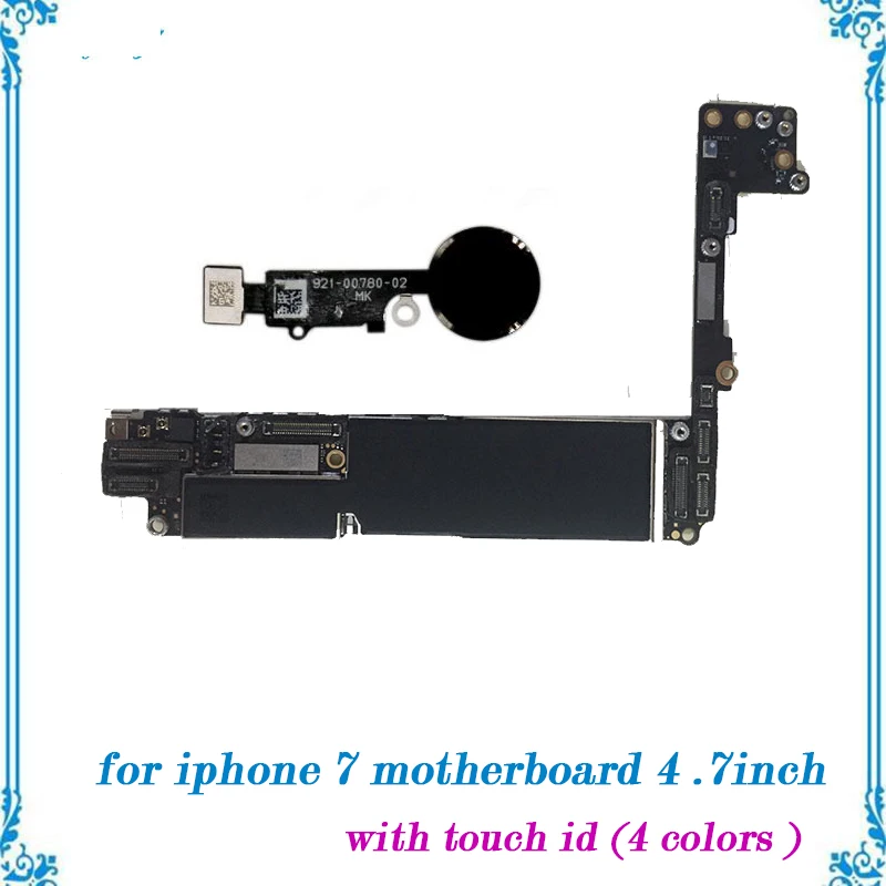 Хорошо работает для iphone 7 4 дюймов материнская плата с сенсорным идентификатором