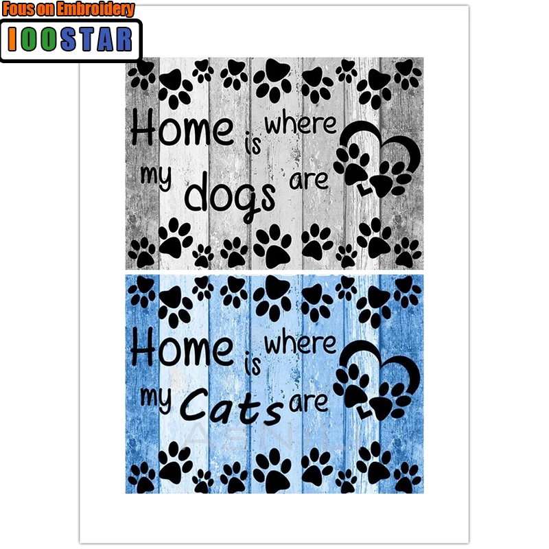 Diamond Painting Full Square/Round drill cross stitch diamante embroidery My Cats dogs Needle Arts Crafts mosaic home decor gift
Diamond Painting Full Square/Round drill cross stitch diamante embroidery My Cats dogs Needle Arts Crafts mosaic home decor gift