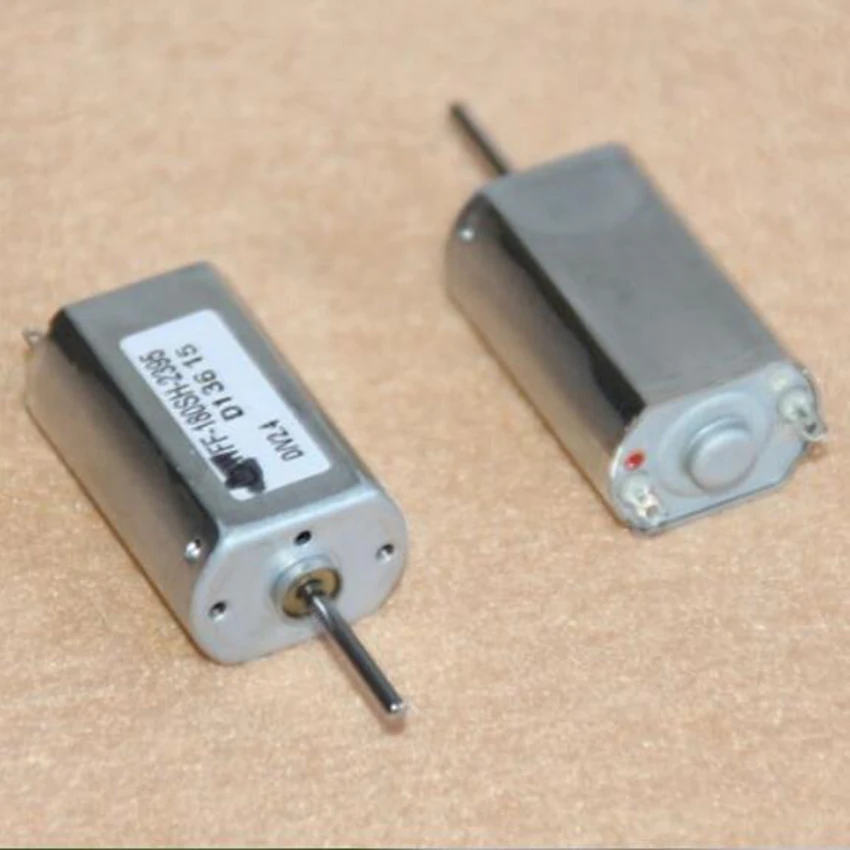 Brand new 16mm long shaft 180 micro DC motor 2.4V 7000RPM metal brush shaver motor 15g.cm WFF-180SH-2395
Brand new 16mm long shaft 180 micro DC motor 2.4V 7000RPM metal brush shaver motor 15g.cm WFF-180SH-2395
