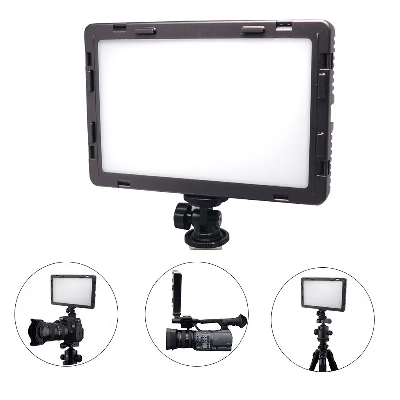 Mcoplus Air-1000B LED Video Light Ultra thin LCD Bi-Color & Dimmable Studio LED Light Lamp 1000LM Lumen for Canon Nikon Panason
Mcoplus Air-1000B LED Video Light Ultra thin LCD Bi-Color & Dimmable Studio LED Light Lamp 1000LM Lumen for Canon Nikon Panason