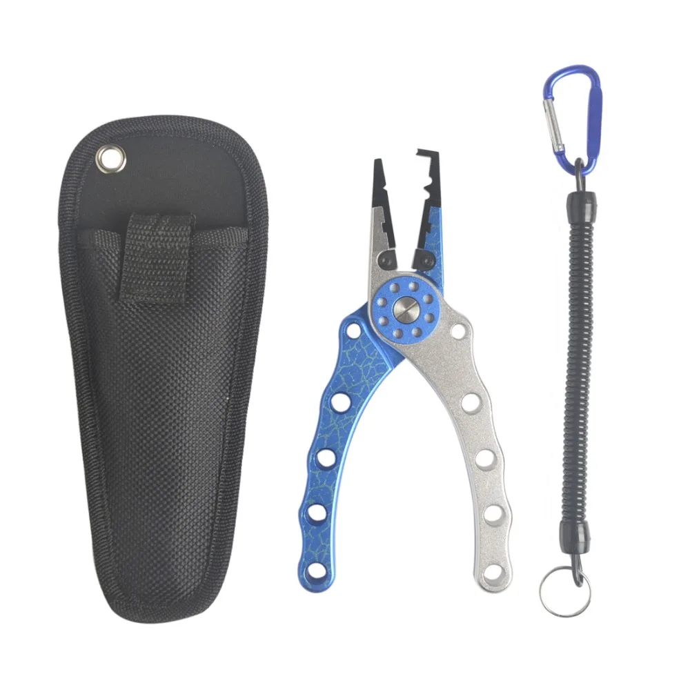 New pattern aluminium fishing pliers cutting pliers high strength power pliers useful for fishing 19CM 180G
New pattern aluminium fishing pliers cutting pliers high strength power pliers useful for fishing 19CM 180G