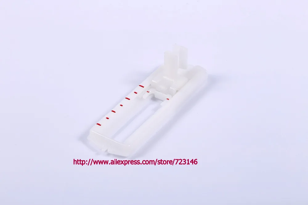 Buttonhole foot, low hinged (White color) for Brother Janome Singer juki Janome ELNA PFAFF TOYADA Domestic Sewing Machine
Buttonhole foot, low hinged (White color) for Brother Janome Singer juki Janome ELNA PFAFF TOYADA Domestic Sewing Machine