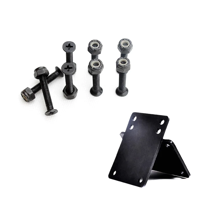 3mm Skateboard Rubber Gasket 29mm Black hardware Bolts Skateboard Parts Double Rocker Parts
3mm Skateboard Rubber Gasket 29mm Black hardware Bolts Skateboard Parts Double Rocker Parts