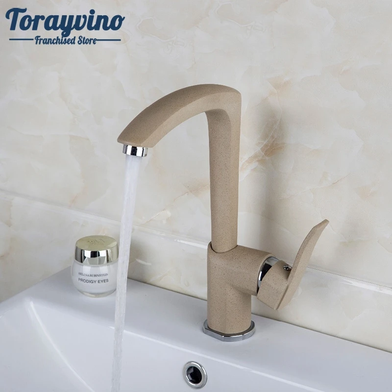 Bathroom Basin Faucet bathroom faucets single handle Hot and Cold Water Tap Deck Mounted Mixer Tap.
Bathroom Basin Faucet bathroom faucets single handle Hot and Cold Water Tap Deck Mounted Mixer Tap.