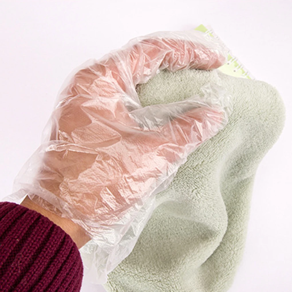 100pcs(50pairs) Disposable Gloves PE BBQ Cooking Gloves Garden Cooking Cleaning Gloves Restaurant Kitchen Accessories
100pcs(50pairs) Disposable Gloves PE BBQ Cooking Gloves Garden Cooking Cleaning Gloves Restaurant Kitchen Accessories