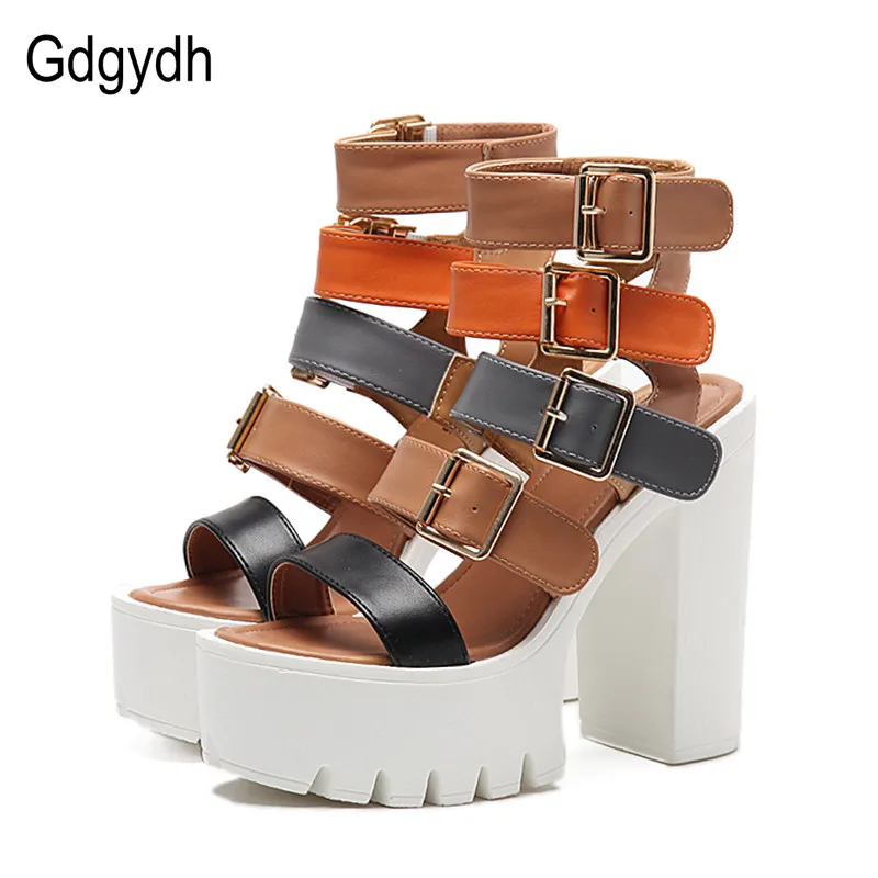 Gdgydh Women Sandals High Heels 2022 New Summer Fashion Buckle Female Gladiator Sandals Platform Shoes Woman Black Big Size 42
Gdgydh Women Sandals High Heels 2022 New Summer Fashion Buckle Female Gladiator Sandals Platform Shoes Woman Black Big Size 42