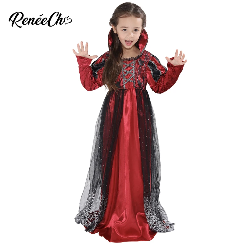 2019 New Halloween Costume For Kids Girls Vampire Costume girl red medieval dress costume Child kids costume For Party Cosplay
2019 New Halloween Costume For Kids Girls Vampire Costume girl red medieval dress costume Child kids costume For Party Cosplay
