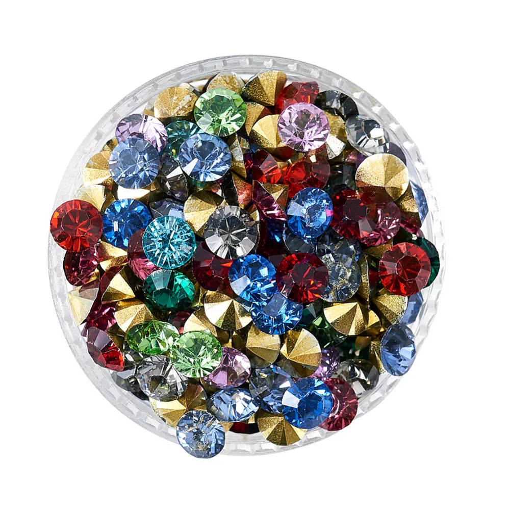 1 Bag 2.0/2.5/3.0/3.5/4.7/5.0/6.0/7.0/8.0mm Randomly Mixed Color Grade AAA Pointed Back Resin Rhinestones Decoration
1 Bag 2.0/2.5/3.0/3.5/4.7/5.0/6.0/7.0/8.0mm Randomly Mixed Color Grade AAA Pointed Back Resin Rhinestones Decoration