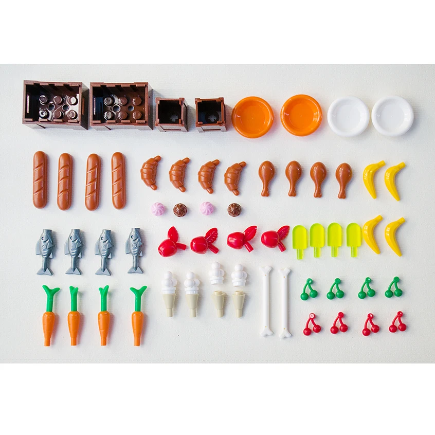 *Food Stuff Pack* DIY enlighten block bricks,Compatible With Lego Assembles Particles
*Food Stuff Pack* DIY enlighten block bricks,Compatible With Lego Assembles Particles