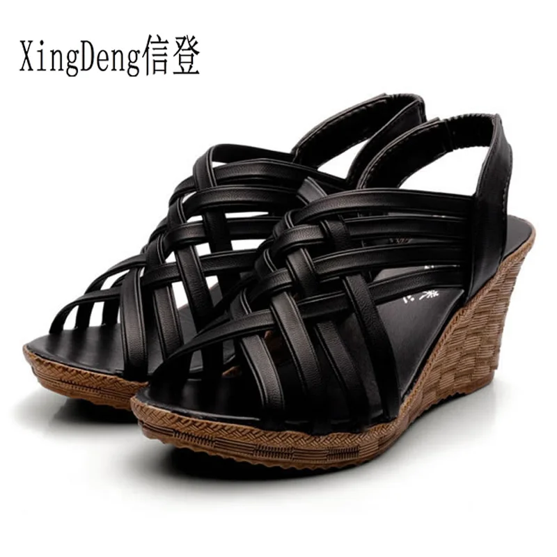 Женские Модные босоножки XingDeng, босоножки-гладиаторы на платформе с открытым носком, европейские размеры 35-40
Женские Модные босоножки XingDeng, босоножки-гладиаторы на платформе с открытым носком, европейские размеры 35-40