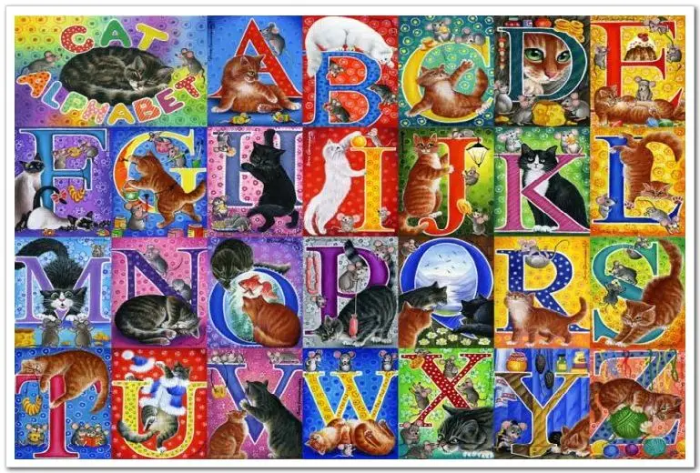 14/16/18/27/28 Cat Alphabet picture Animal Handmade Needlework Embroidery DIY DMC Cross Stitch Kits Crafts wall Arts
14/16/18/27/28 Cat Alphabet picture Animal Handmade Needlework Embroidery DIY DMC Cross Stitch Kits Crafts wall Arts