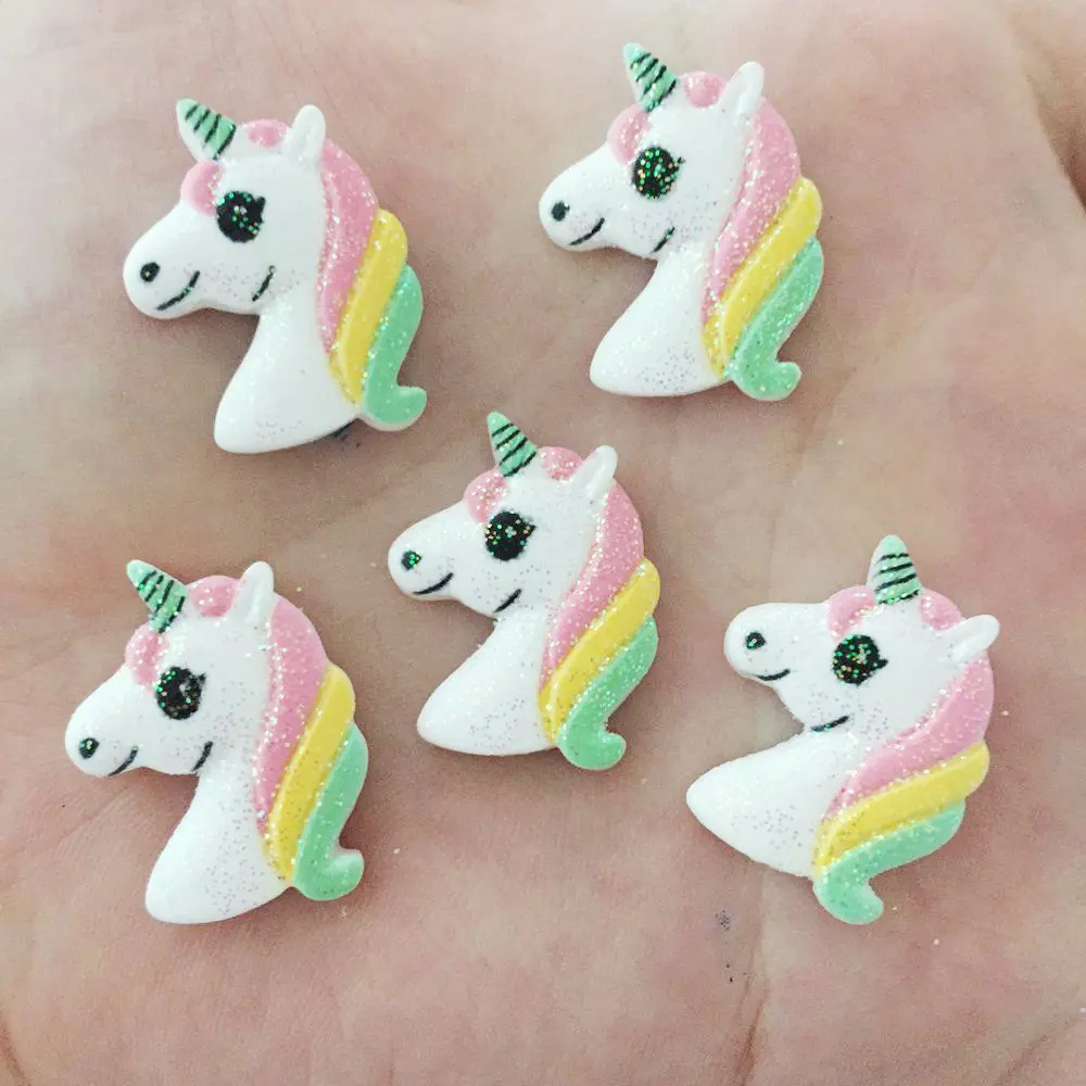 Lovely Glitter Colorful Unicorn Flatback Cabochon stone Resin applique DIY Christmas scrapbook crafts OF348*2
Lovely Glitter Colorful Unicorn Flatback Cabochon stone Resin applique DIY Christmas scrapbook crafts OF348*2