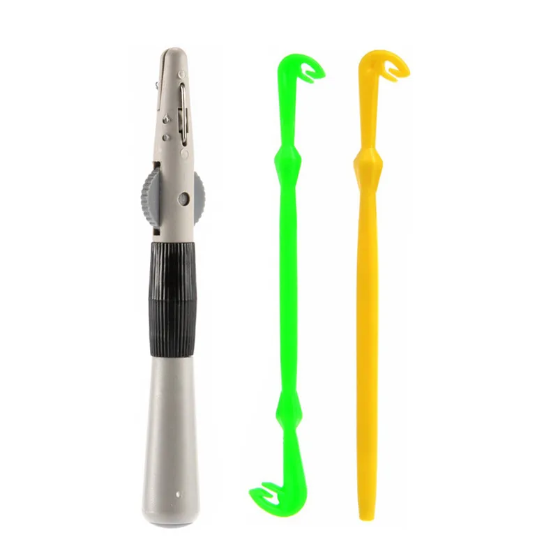 Hot 1PCS ABS Tie Hooks Device Manually Fish Hooks Wire Knotter Line Fishing Tackle Tools Fast Tie Tying Knot Tool Fishing Tools
Hot 1PCS ABS Tie Hooks Device Manually Fish Hooks Wire Knotter Line Fishing Tackle Tools Fast Tie Tying Knot Tool Fishing Tools
