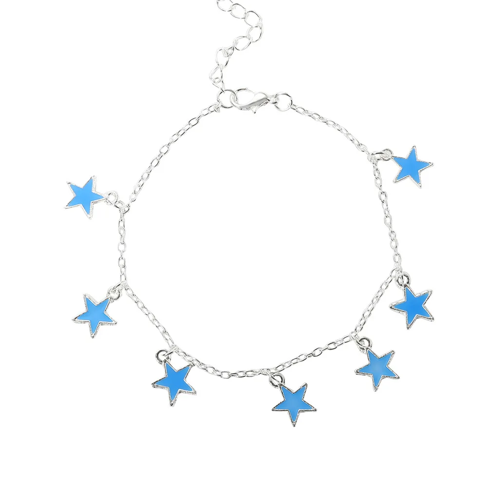 Night Light Stars Tassel Chain Anklet Bracelet for Women Bohemian Pendant Silver Adjustable Anklets Foot Jewelry
Night Light Stars Tassel Chain Anklet Bracelet for Women Bohemian Pendant Silver Adjustable Anklets Foot Jewelry