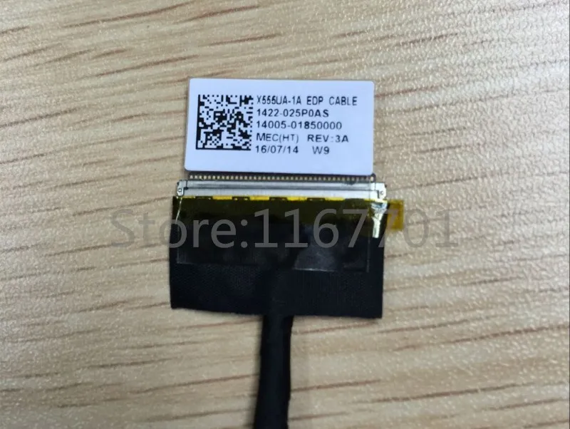 New Laptop/Notebook LCD/LED/LVDS screen Cable for Asus X555 X555UA X555UA-1A 1422-025P0AS 14005-01850000 30pin EDP
New Laptop/Notebook LCD/LED/LVDS screen Cable for Asus X555 X555UA X555UA-1A 1422-025P0AS 14005-01850000 30pin EDP