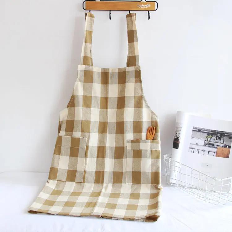 1pcs Plaids Pattern Apron Woman Adult Bibs Home Cooking Baking Coffee Shop Cleaning Waterproof Apron Kitchen Accessory 46107
1pcs Plaids Pattern Apron Woman Adult Bibs Home Cooking Baking Coffee Shop Cleaning Waterproof Apron Kitchen Accessory 46107