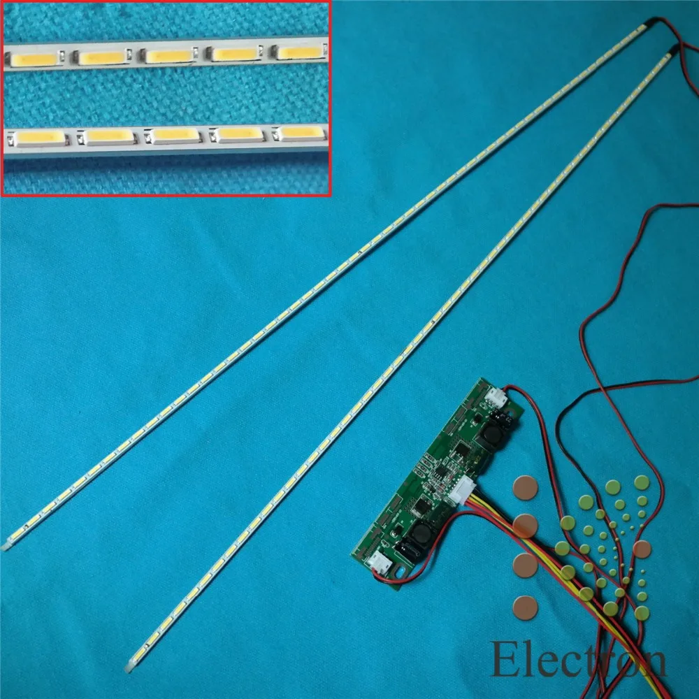 475mm LED Backlight Lamps strip Update Kit Aluminum plate 51leds w/ 26''-65'' inverter For 42'' LCD Monitor TV Panel High light
475mm LED Backlight Lamps strip Update Kit Aluminum plate 51leds w/ 26''-65'' inverter For 42'' LCD Monitor TV Panel High light