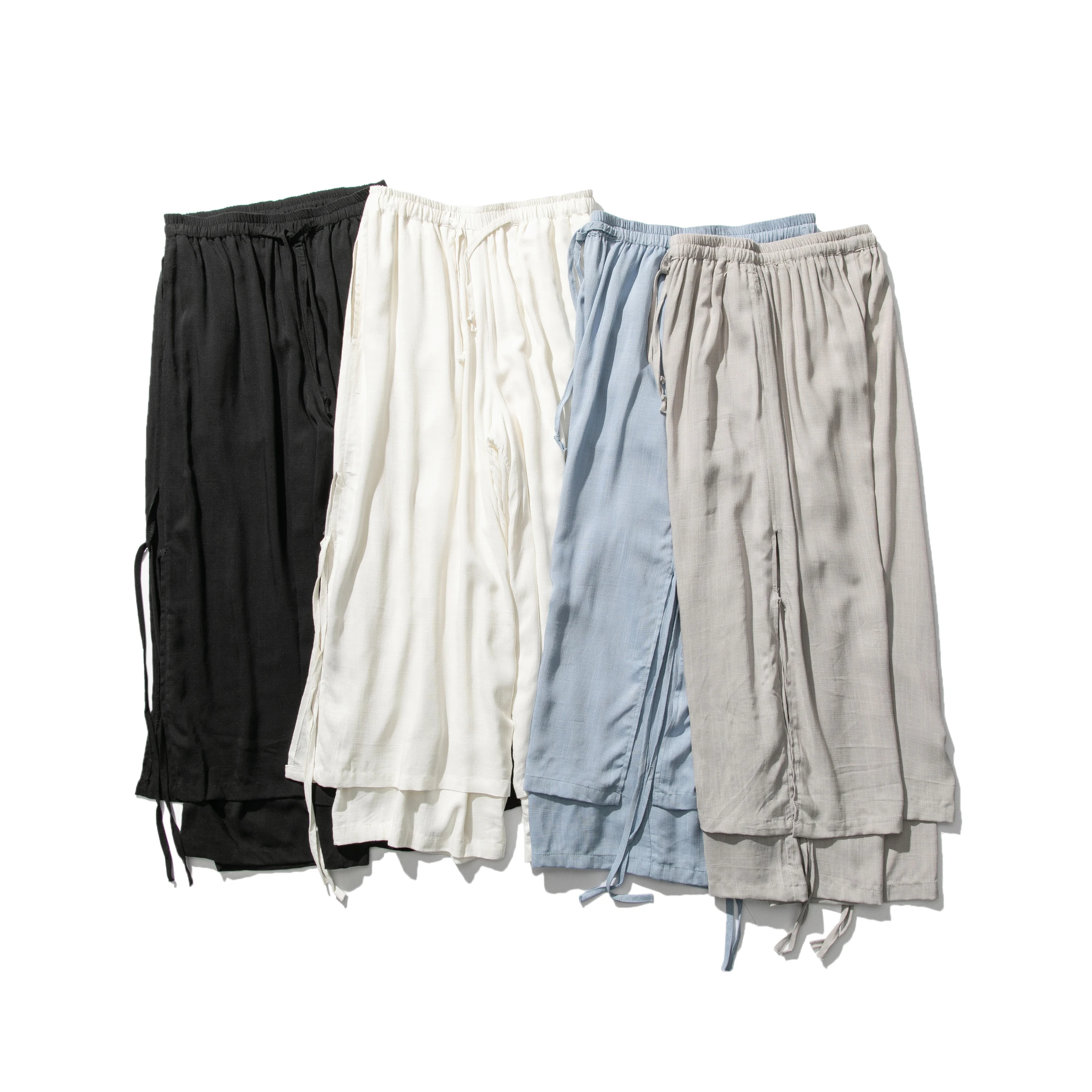 MRDONOO Cotton Linen Lightweight Thin Men's Trousers Chinese Style Loose Wide Leg Full Length Pants Casual Cross-Pants QT713-K68
MRDONOO Cotton Linen Lightweight Thin Men's Trousers Chinese Style Loose Wide Leg Full Length Pants Casual Cross-Pants QT713-K68