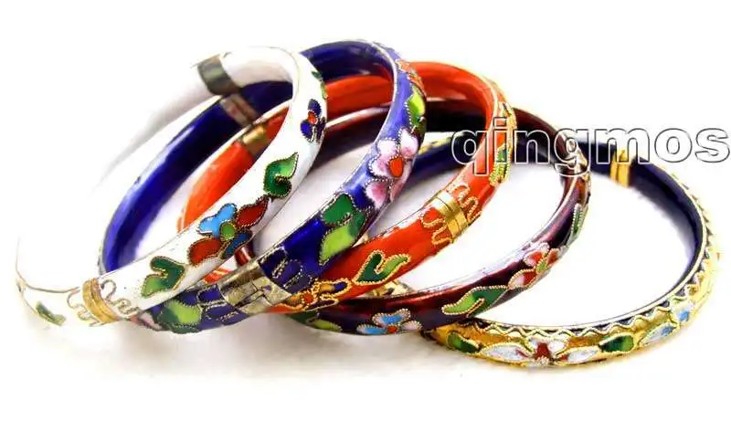 Wholesale 5X Multi-Colored Cloisonne enamel Bangle cuff Bracelet-who147 Wholesale/retail Free shipping
Wholesale 5X Multi-Colored Cloisonne enamel Bangle cuff Bracelet-who147 Wholesale/retail Free shipping